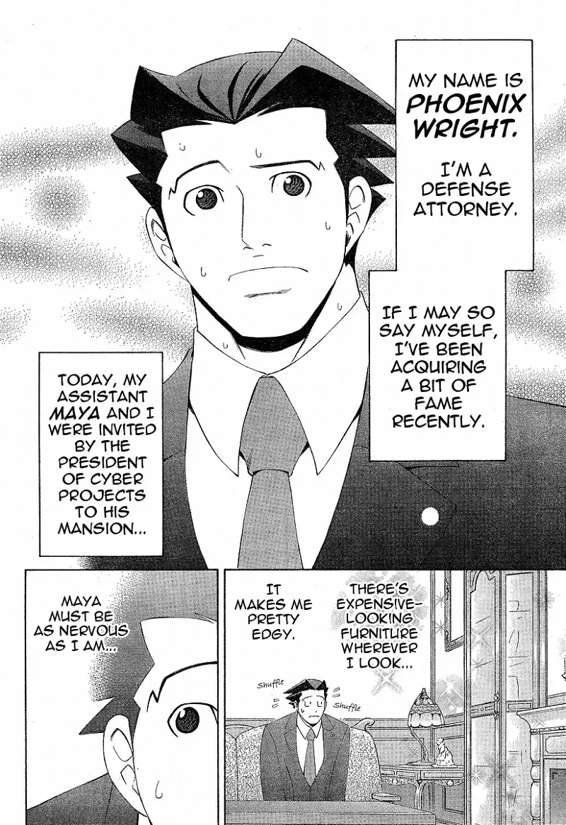 Read Phoenix Wright: Ace Attorney chapter 2 image 13 on Lezhin