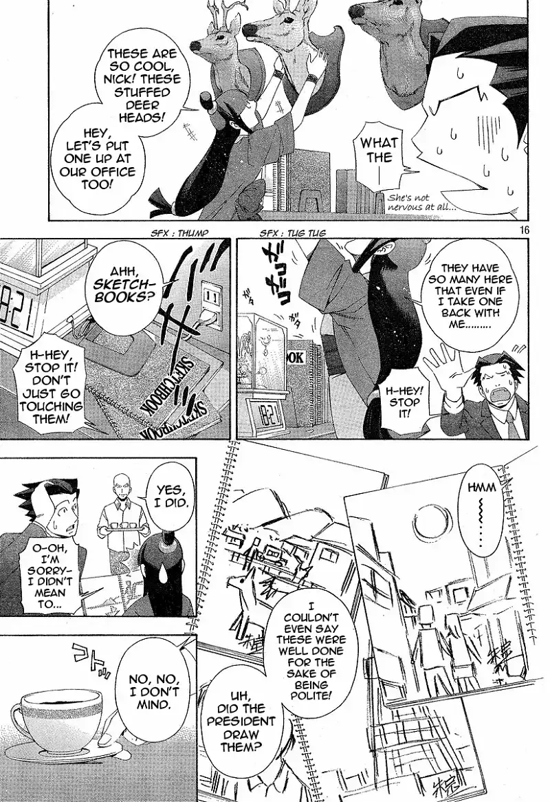 Read Phoenix Wright: Ace Attorney chapter 2 image 14 on Lezhin