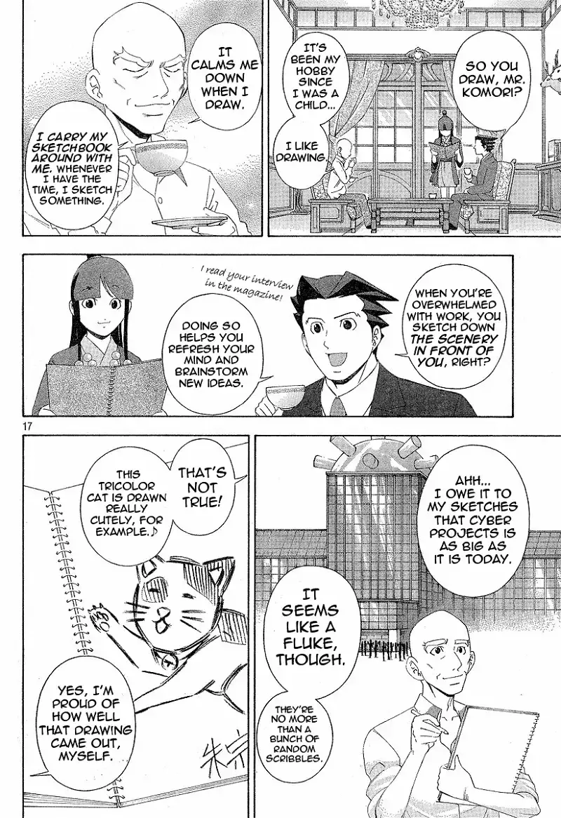 Read Phoenix Wright: Ace Attorney chapter 2 image 15 on Lezhin
