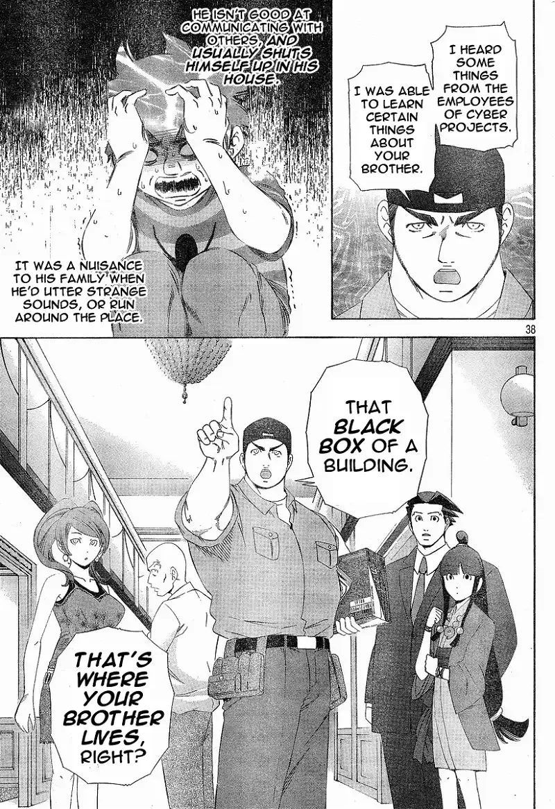Read Phoenix Wright: Ace Attorney chapter 2 image 36 on Lezhin