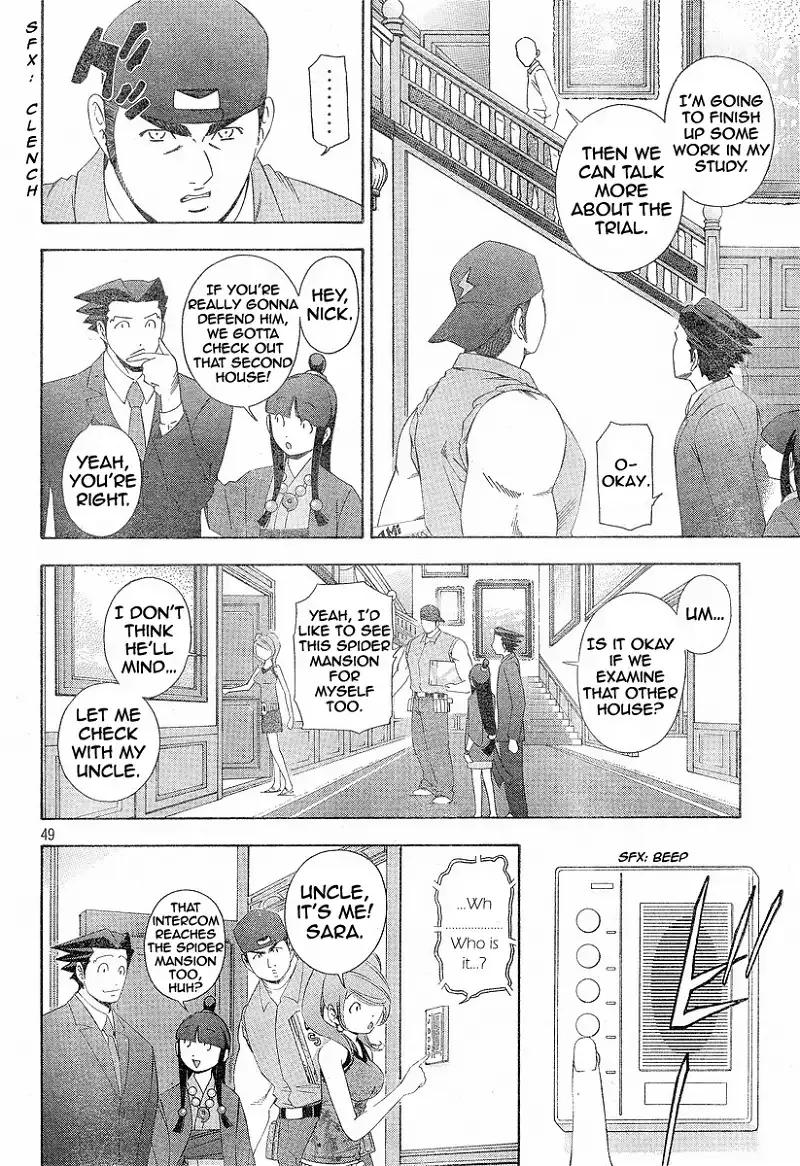 Read Phoenix Wright: Ace Attorney chapter 2 image 46 on Lezhin