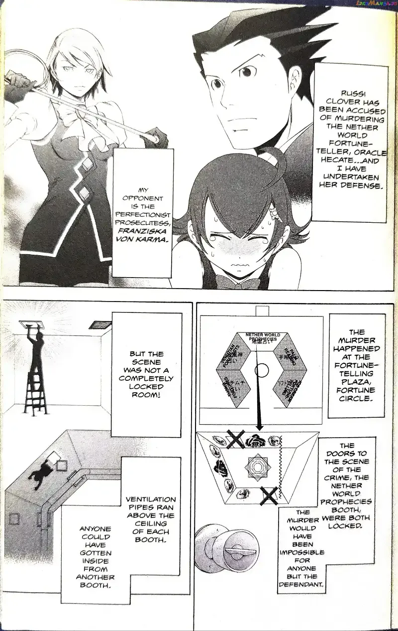 Read Phoenix Wright: Ace Attorney chapter 9 image 1 on Lezhin
