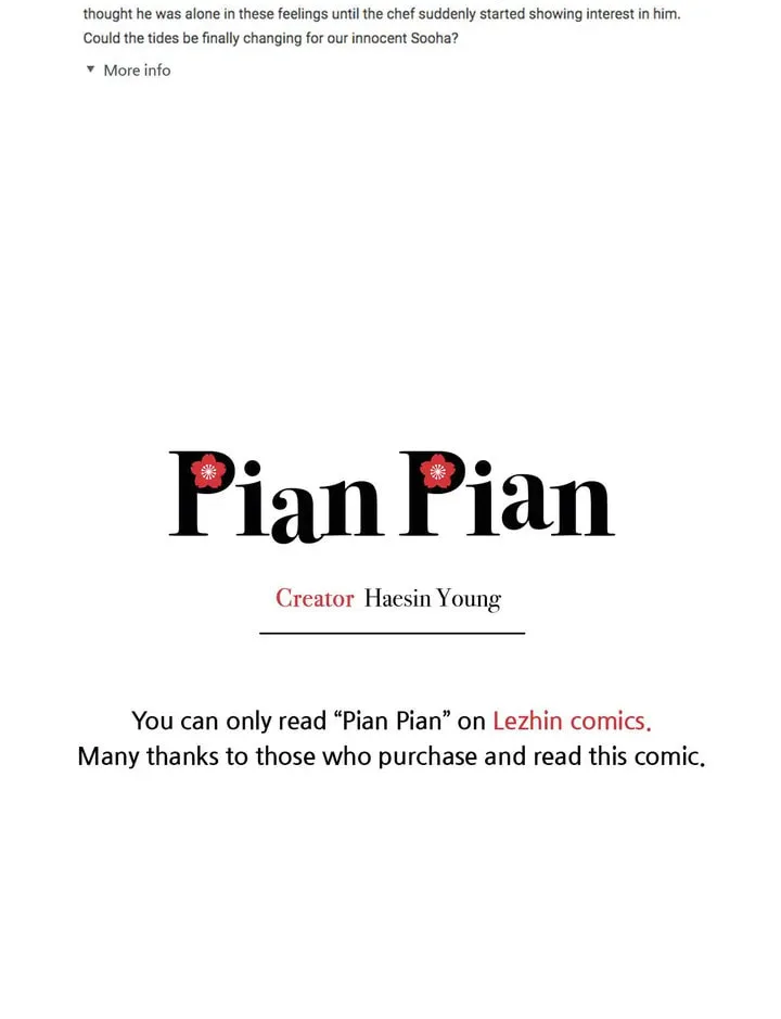 Read Pian Pian chapter 20.5 image 41 on Lezhin
