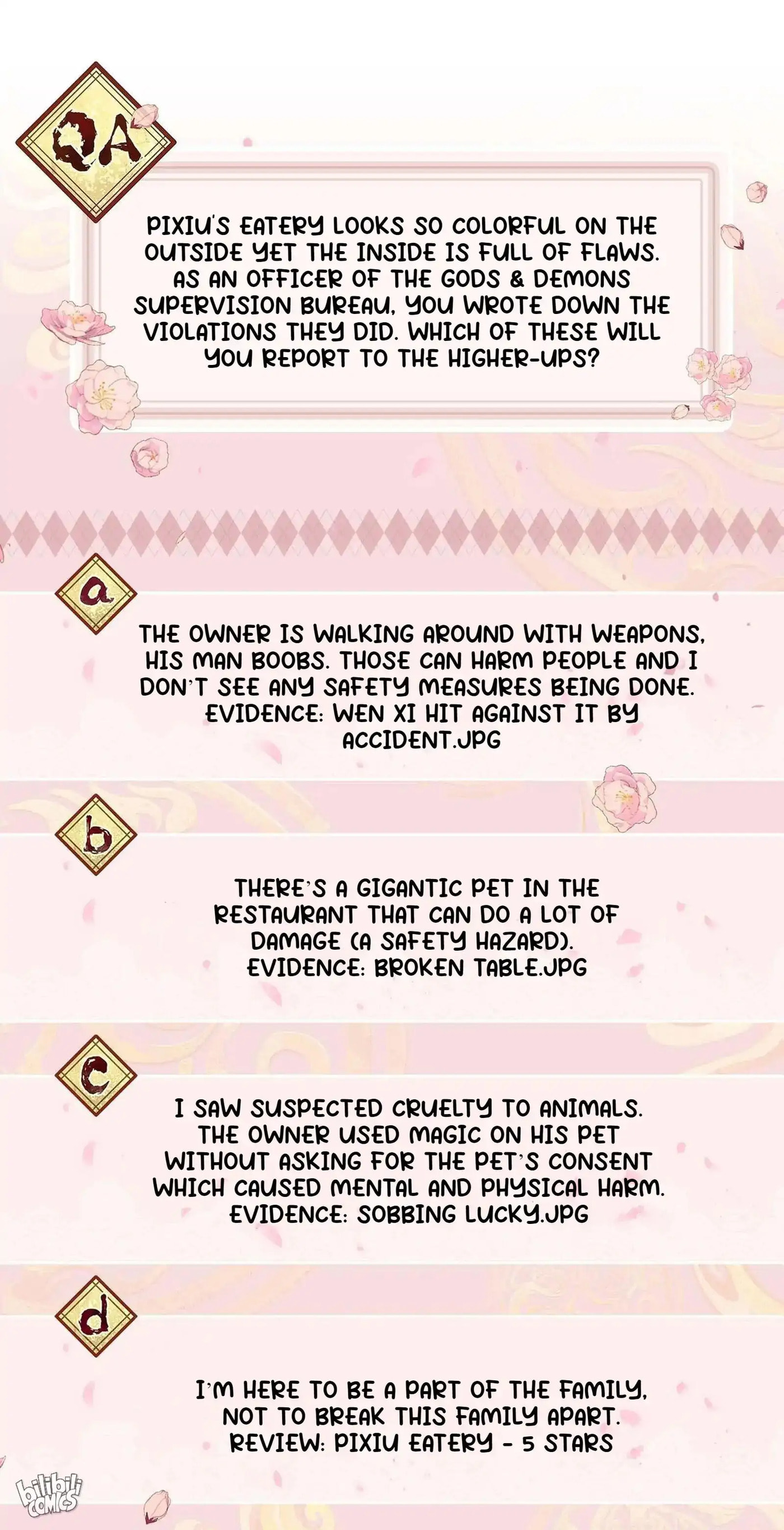 Pixiu's Eatery, No Way Out Chapter 121 page 38 - 