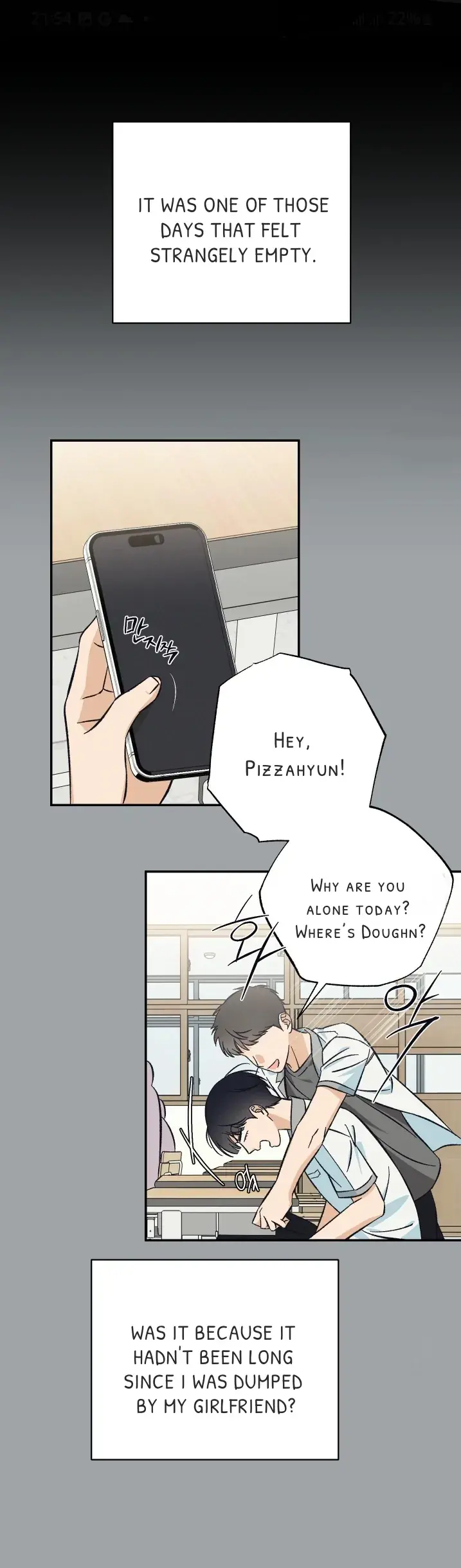 Read Pizza and Dough chapter 6 image 28 on Lezhin