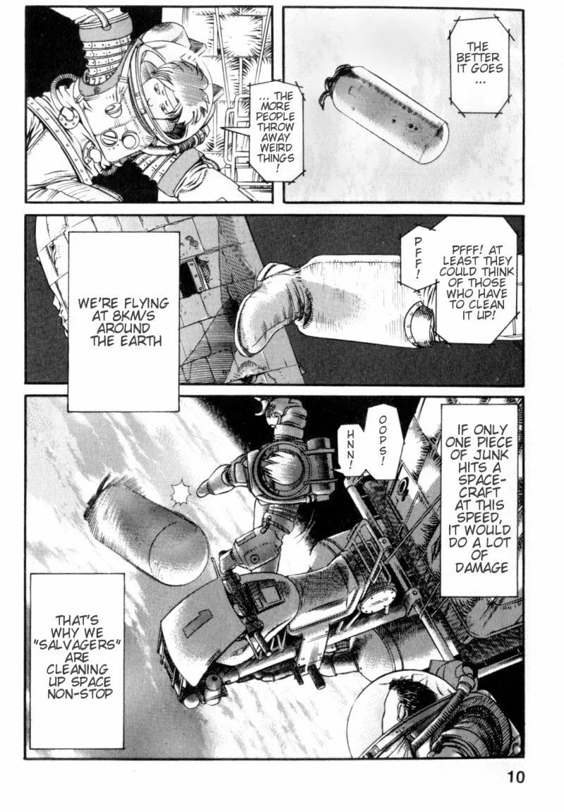 Read Planetes chapter 1 image 10 on Lezhin
