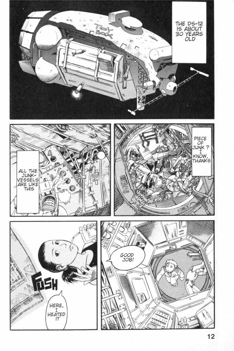 Read Planetes chapter 1 image 12 on Lezhin