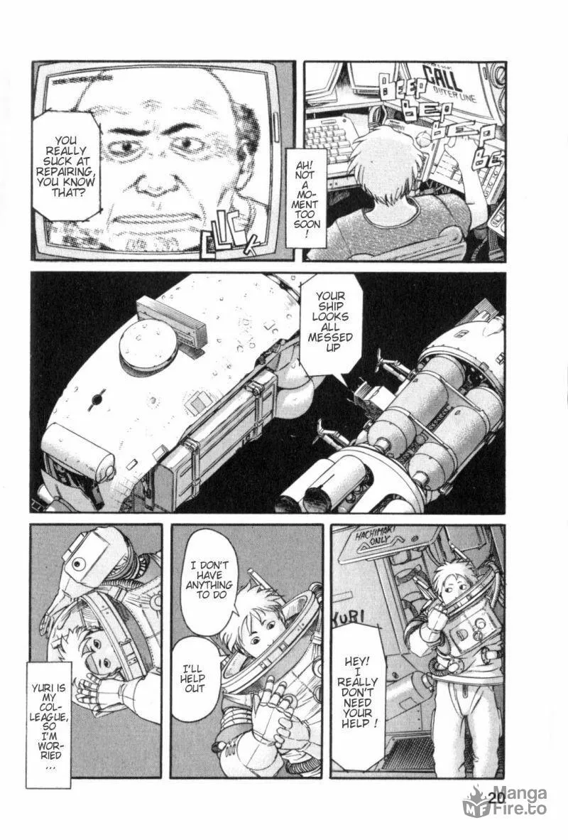 Read Planetes chapter 1 image 20 on Lezhin