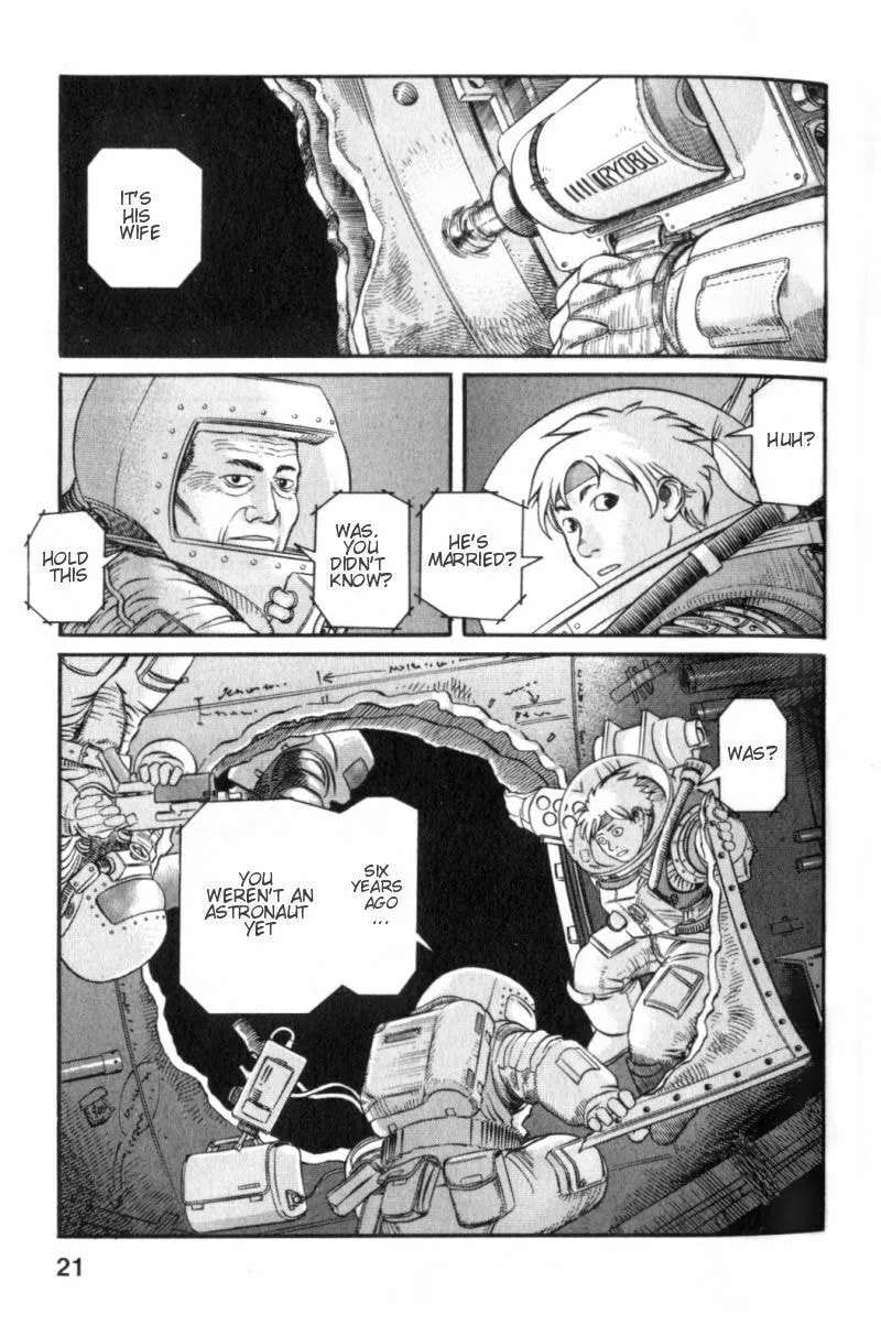 Read Planetes chapter 1 image 21 on Lezhin