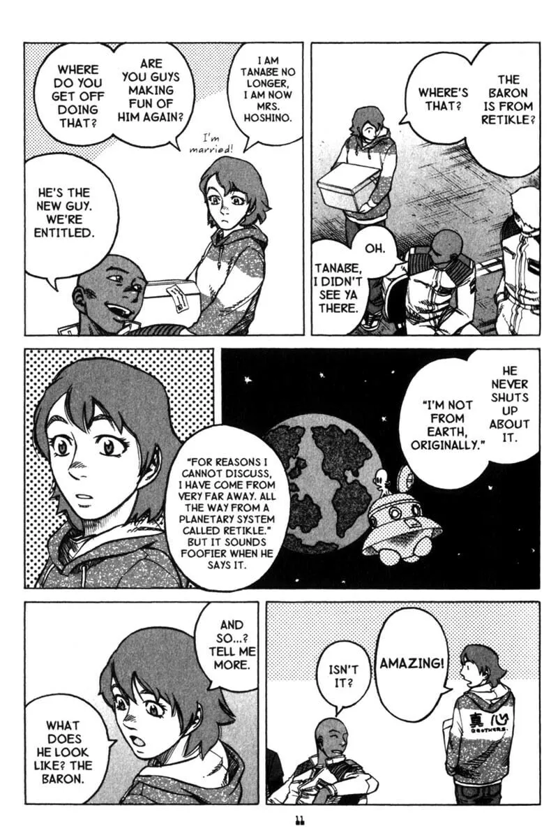 Read Planetes chapter 17 image 10 on Lezhin