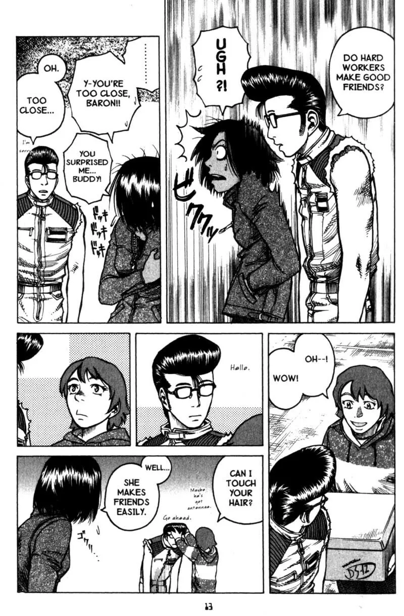 Read Planetes chapter 17 image 12 on Lezhin
