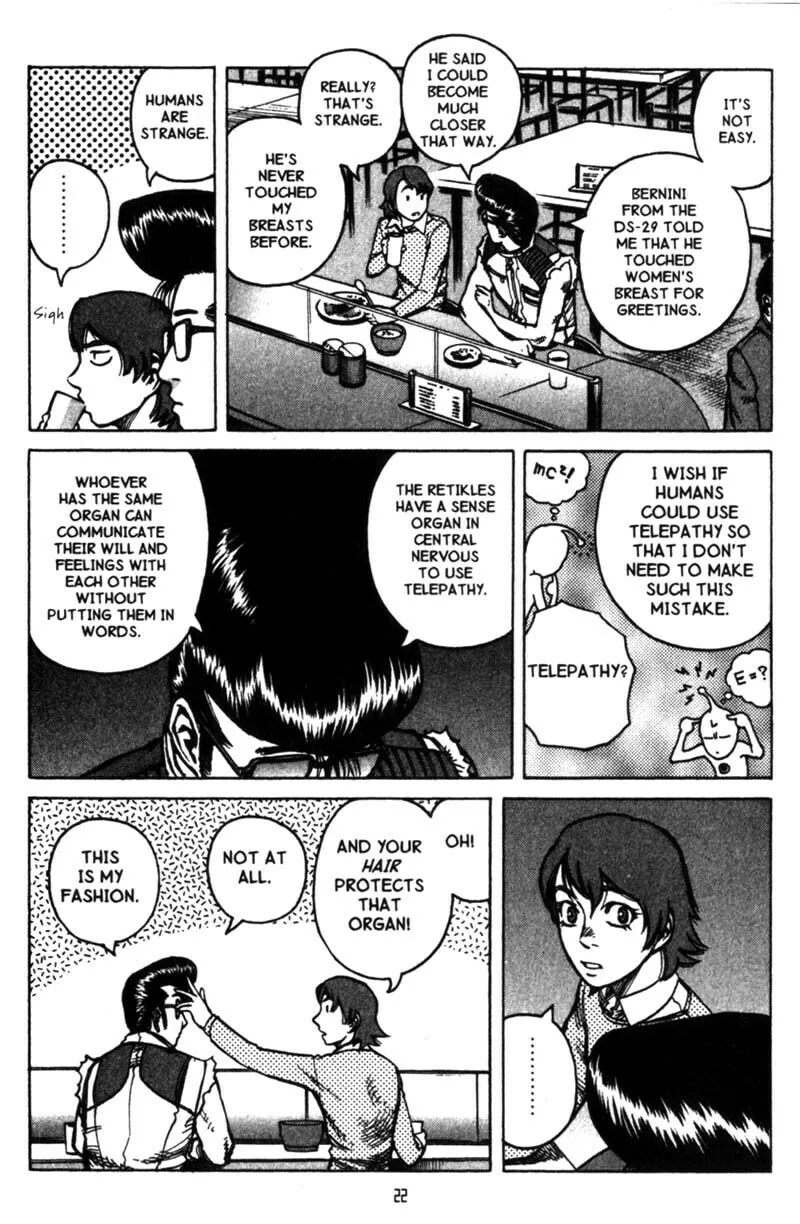Read Planetes chapter 17 image 21 on Lezhin