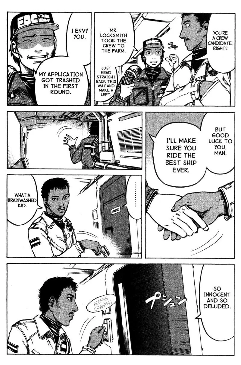 Read Planetes chapter 8 image 22 on Lezhin