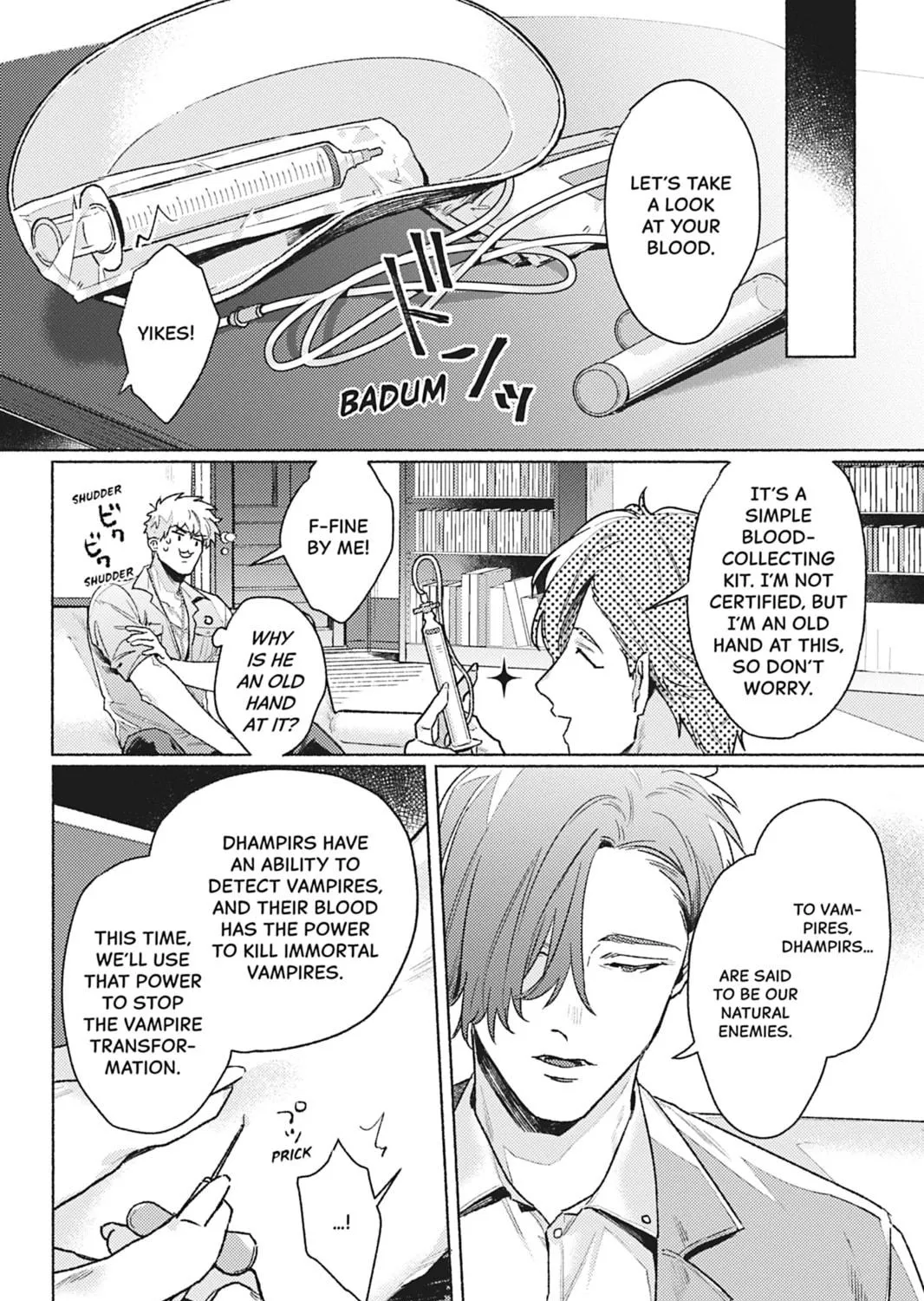 Read Platinum Blood chapter 5 image 22 on Lezhin