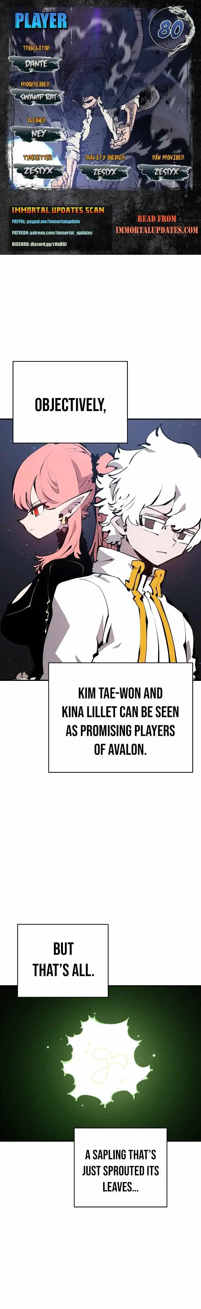 Read Player (2020) chapter 80 image 0 on Lezhin