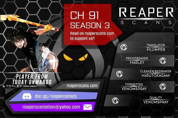 Read Player from Today Onwards chapter 91 image 0 on Lezhin