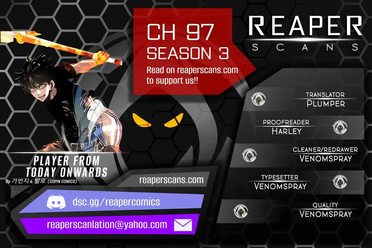 Read Player from Today Onwards chapter 97 image 0 on Lezhin