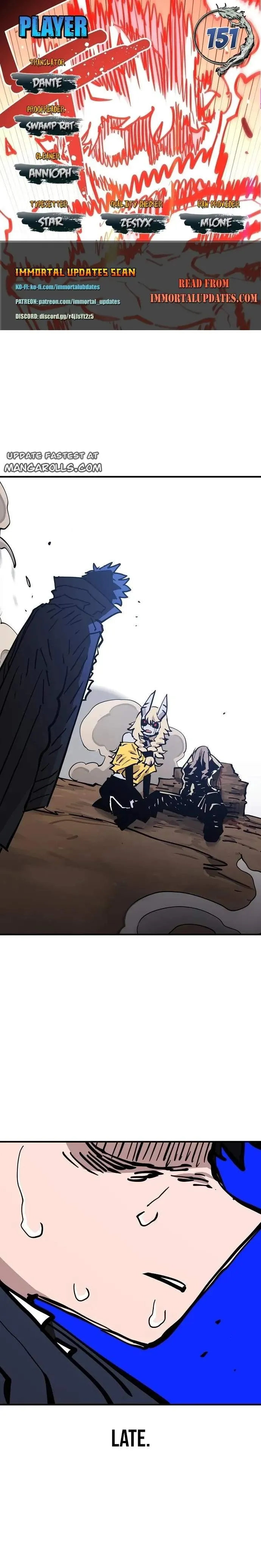 Read Player Hellish Situation chapter 151 image 0 on Lezhin