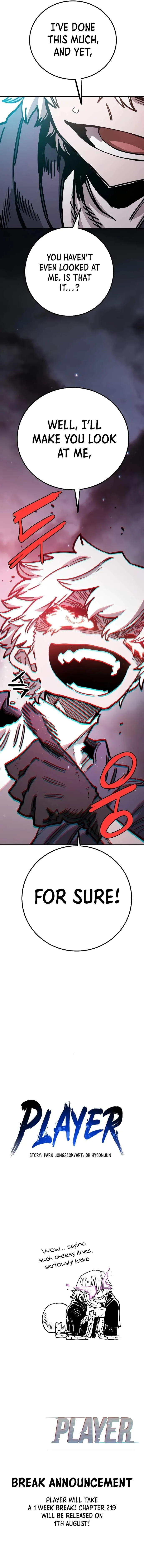 Read Player Hellish Situation chapter 218 image 18 on Lezhin