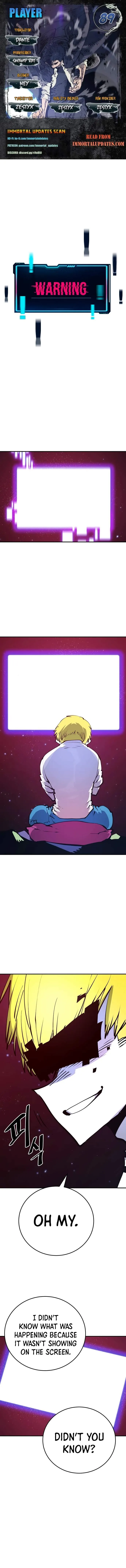 Read Player Hellish Situation chapter 89 image 0 on Lezhin