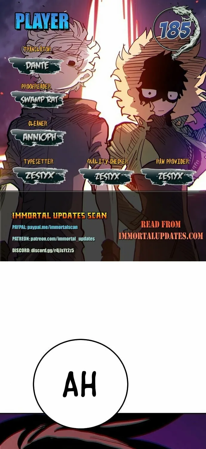Read Player chapter 185 image 0 on Lezhin