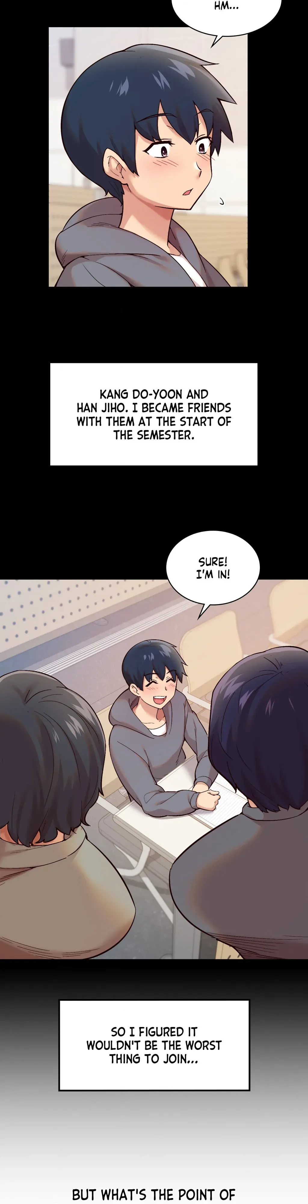 Read Playing On Hard Mode chapter 1 image 15 on Lezhin