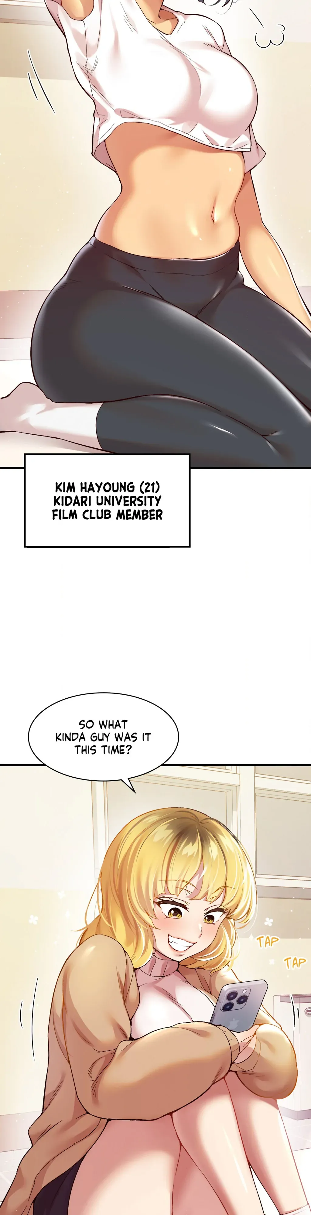 Read Playing On Hard Mode chapter 1 image 18 on Lezhin