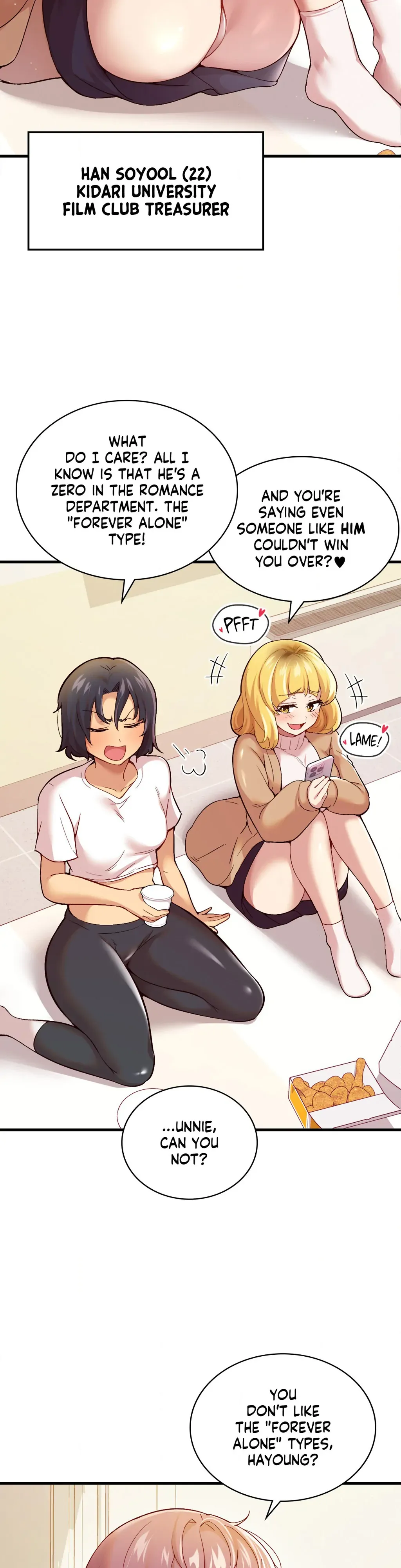 Read Playing On Hard Mode chapter 1 image 19 on Lezhin