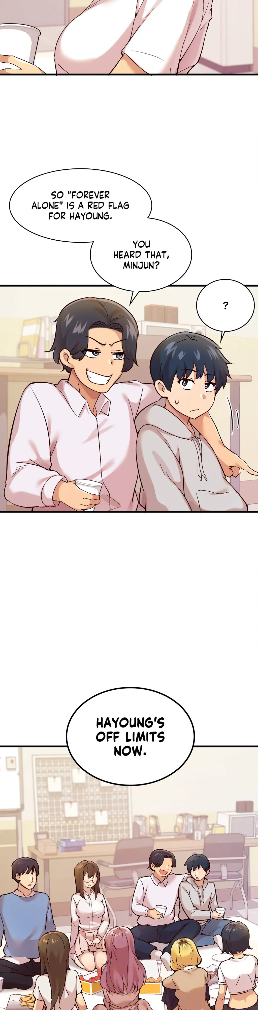 Read Playing On Hard Mode chapter 1 image 21 on Lezhin