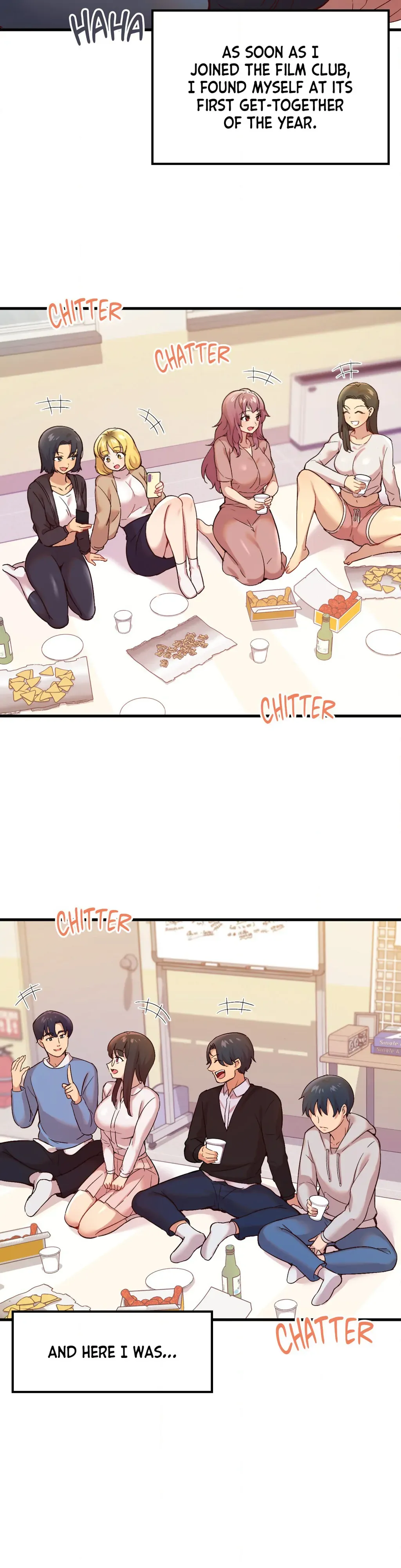 Read Playing On Hard Mode chapter 1 image 5 on Lezhin