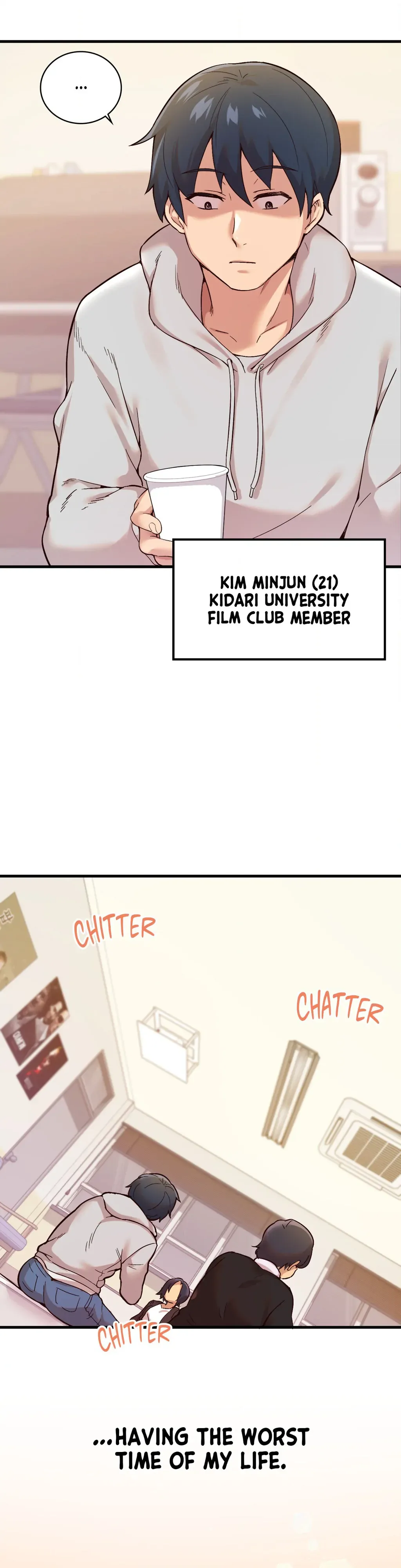 Read Playing On Hard Mode chapter 1 image 6 on Lezhin