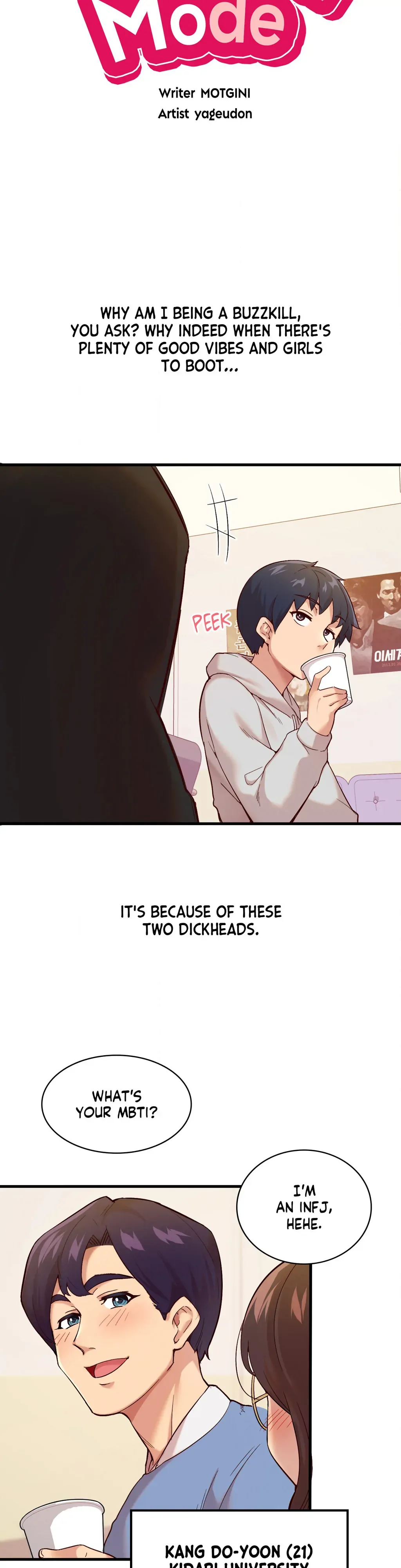 Read Playing On Hard Mode chapter 1 image 8 on Lezhin
