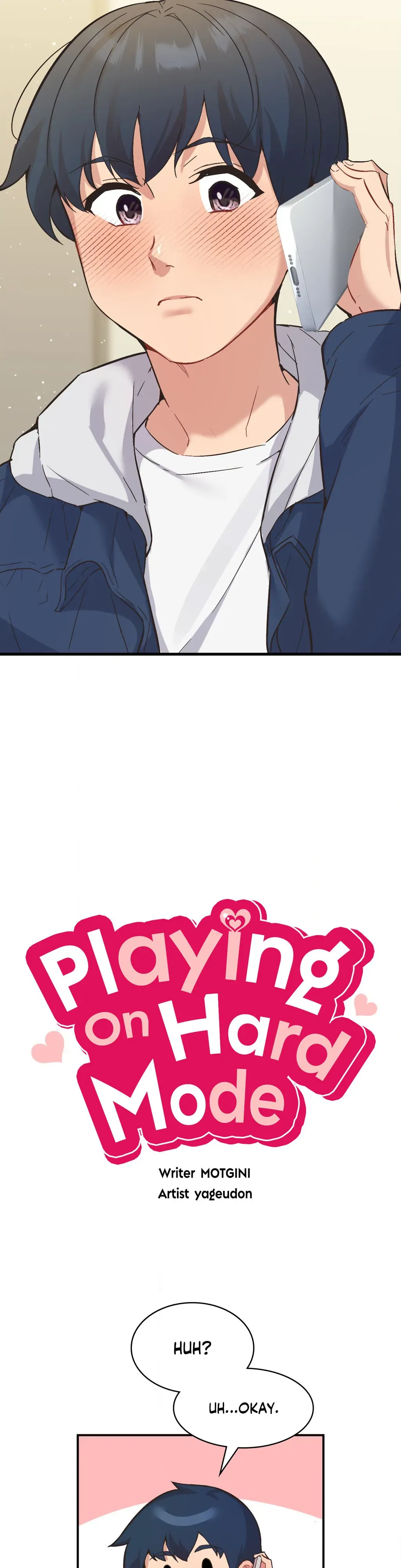 Read Playing On Hard Mode chapter 11 image 3 on Lezhin