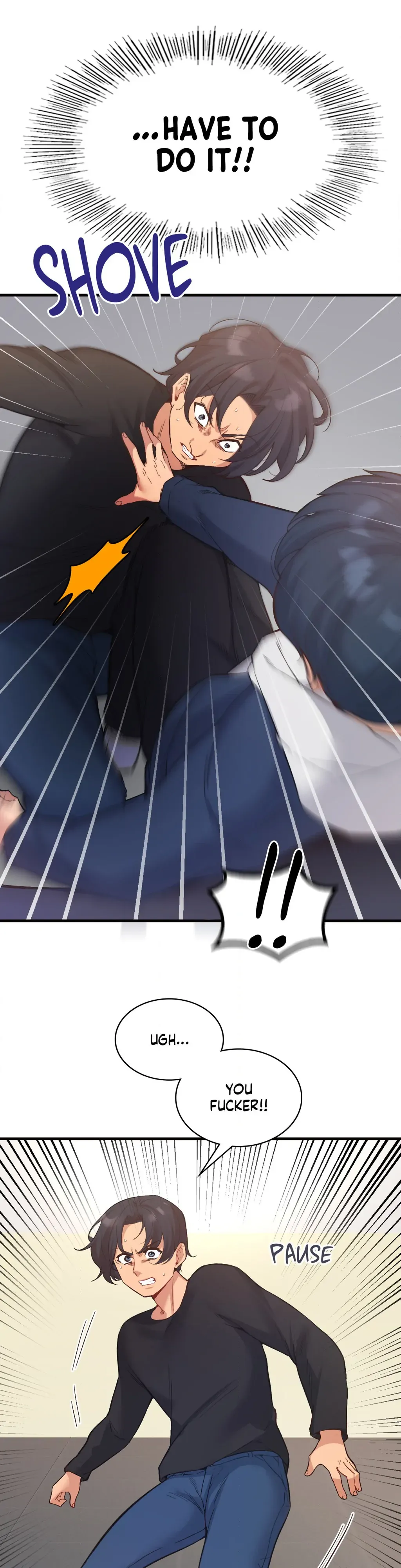 Read Playing On Hard Mode chapter 14 image 7 on Lezhin