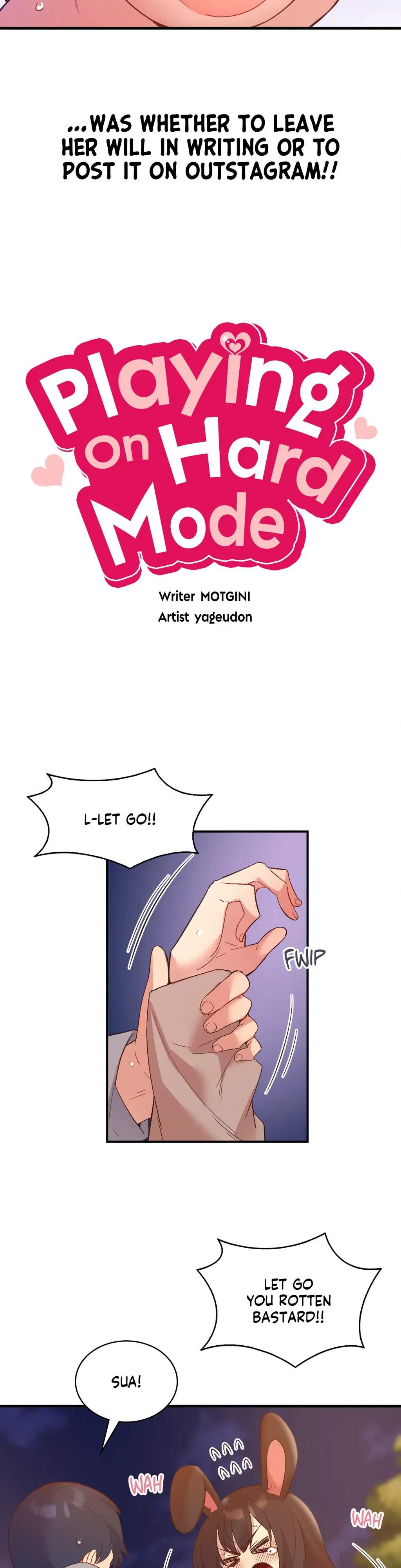 Read Playing On Hard Mode chapter 18 image 4 on Lezhin