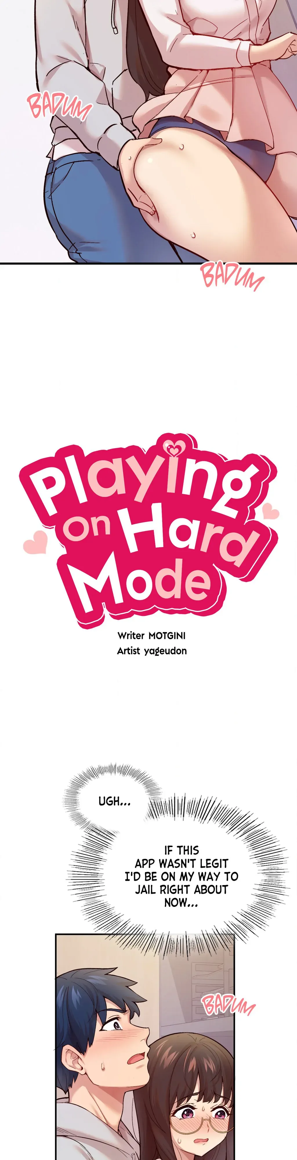 Read Playing On Hard Mode chapter 2 image 2 on Lezhin
