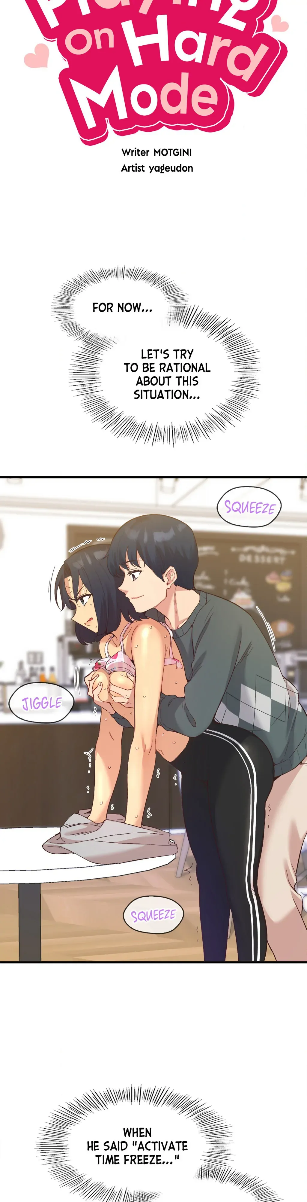 Read Playing On Hard Mode chapter 23 image 3 on Lezhin