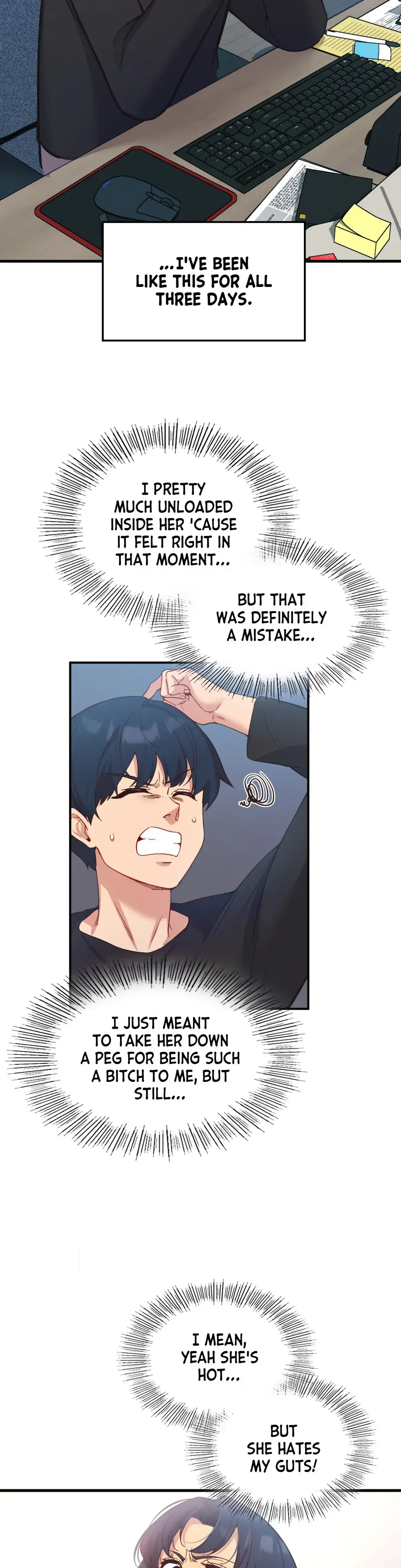Read Playing On Hard Mode chapter 25 image 12 on Lezhin