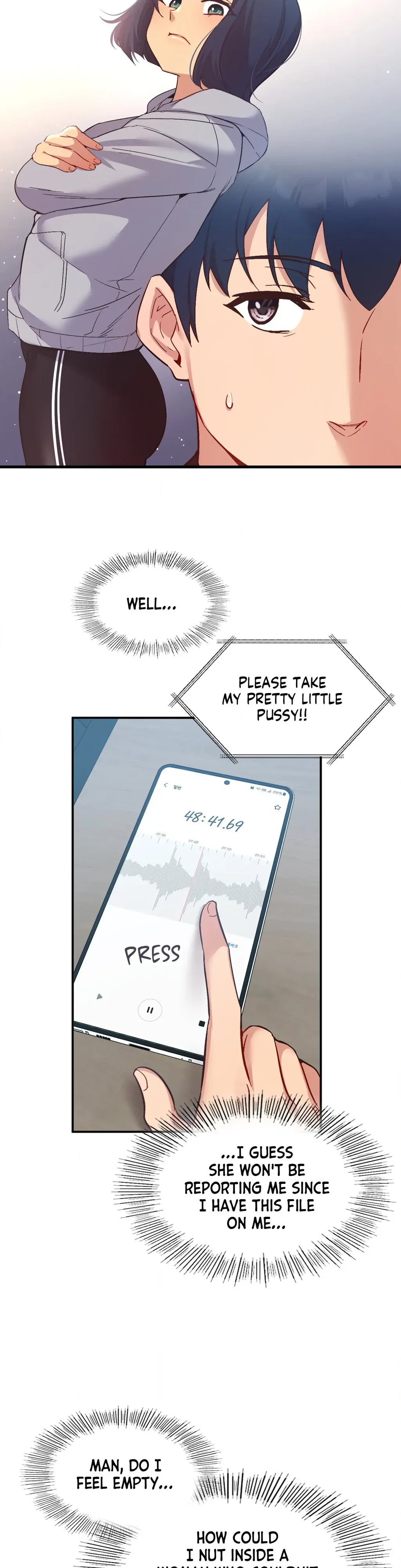 Read Playing On Hard Mode chapter 25 image 13 on Lezhin