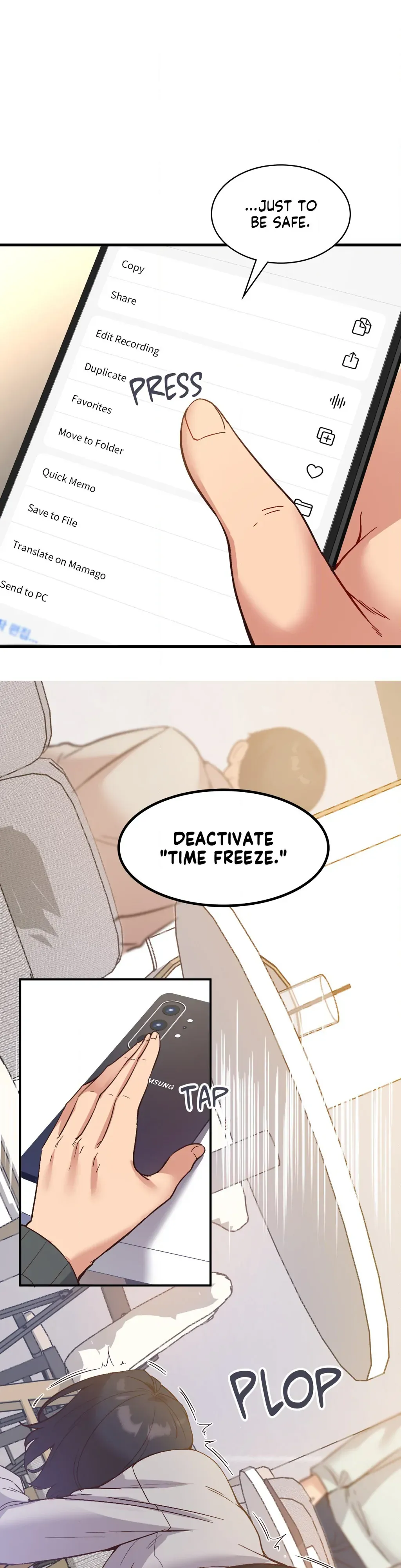 Read Playing On Hard Mode chapter 25 image 4 on Lezhin