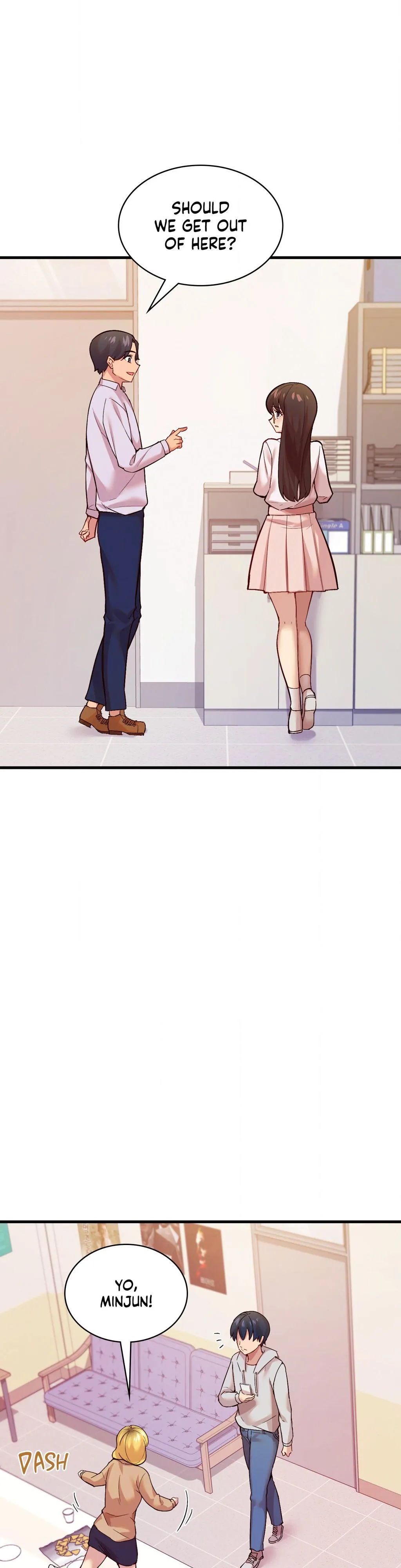 Read Playing On Hard Mode chapter 3 image 14 on Lezhin