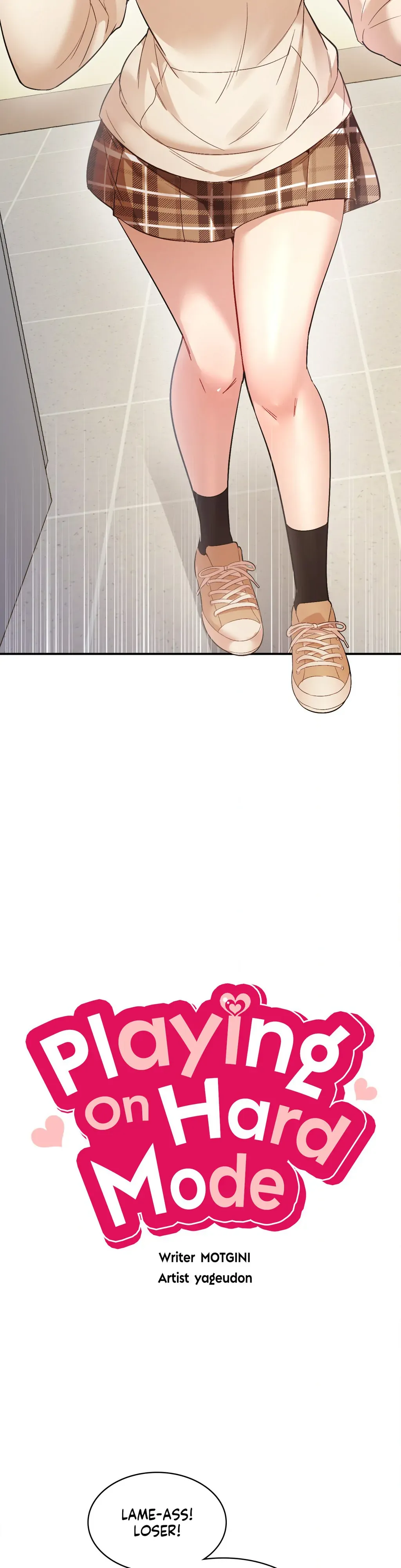 Read Playing On Hard Mode chapter 32 image 2 on Lezhin
