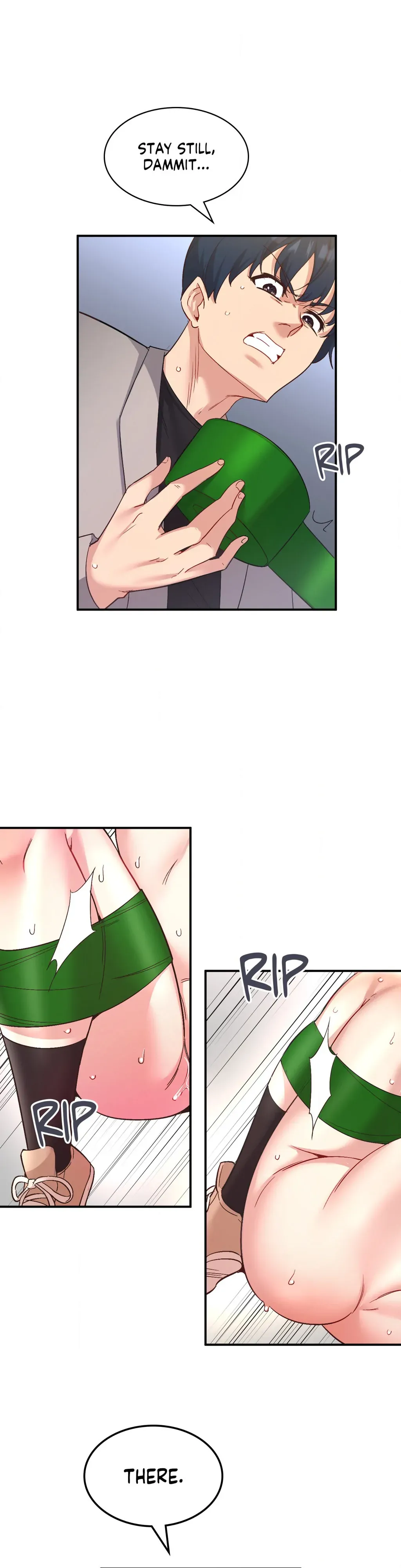 Read Playing On Hard Mode chapter 33 image 15 on Lezhin