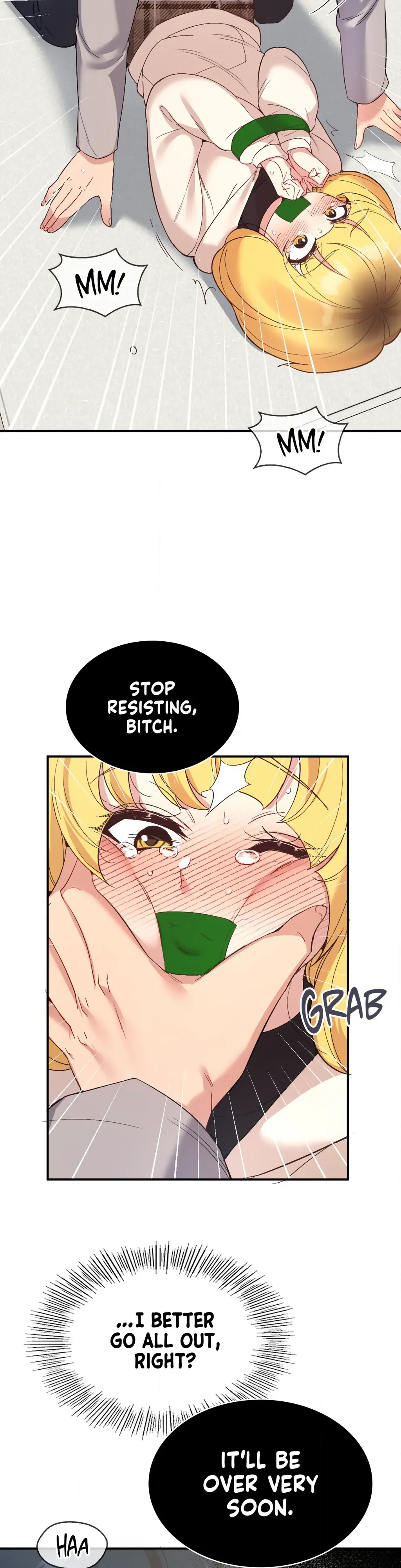 Read Playing On Hard Mode chapter 33 image 4 on Lezhin
