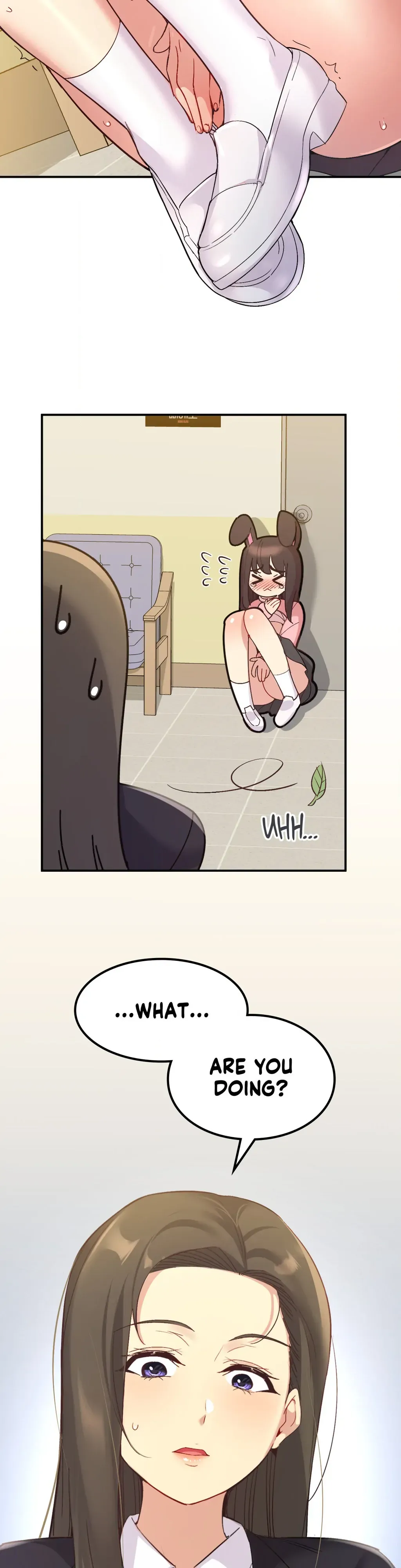 Read Playing On Hard Mode chapter 34 image 3 on Lezhin