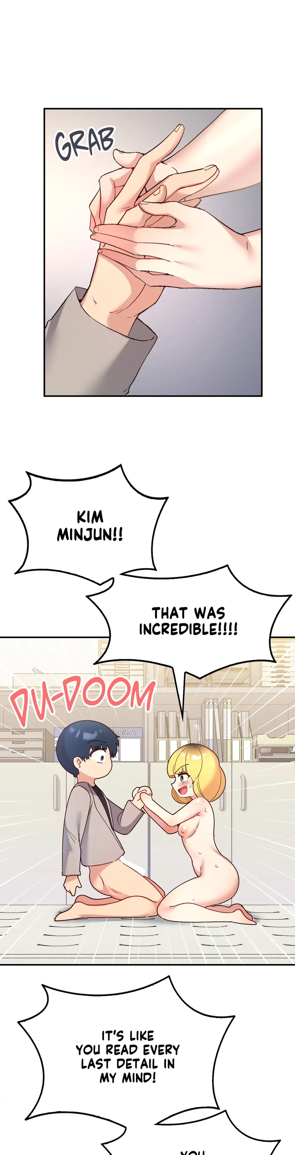 Read Playing On Hard Mode chapter 34 image 37 on Lezhin