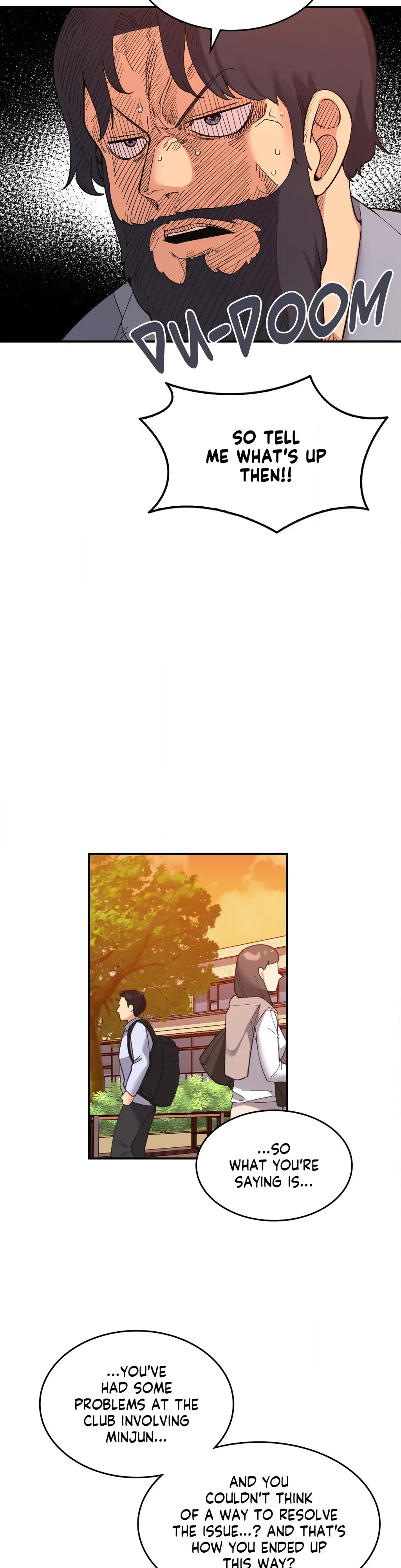 Read Playing On Hard Mode chapter 38 image 20 on Lezhin