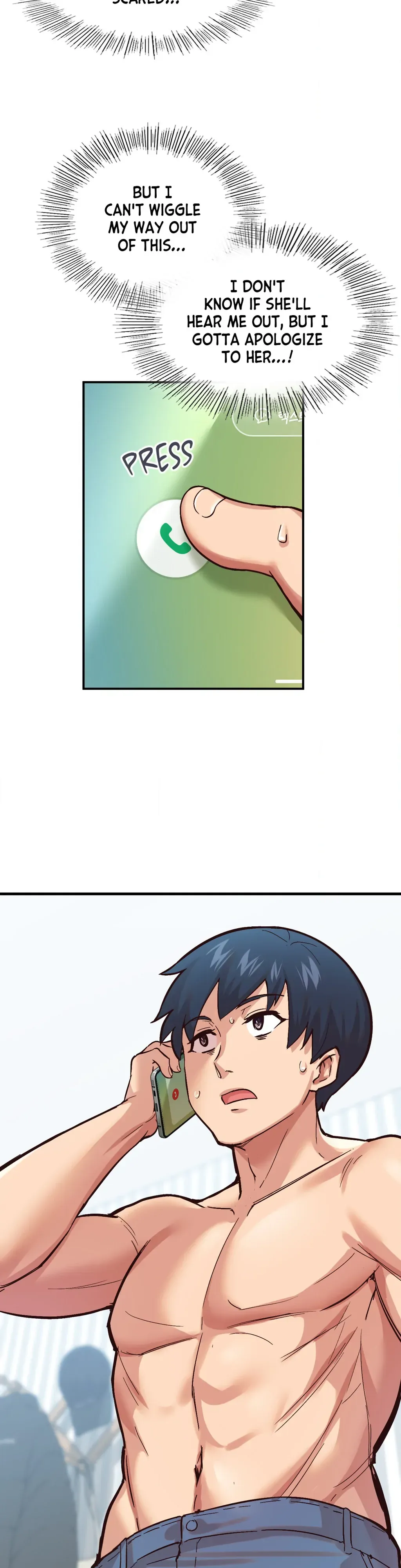 Read Playing On Hard Mode chapter 4 image 13 on Lezhin