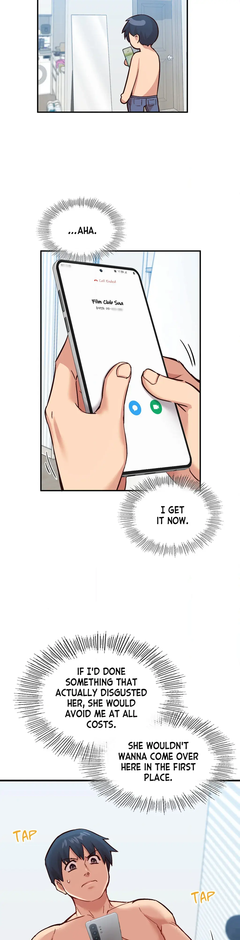 Read Playing On Hard Mode chapter 4 image 21 on Lezhin