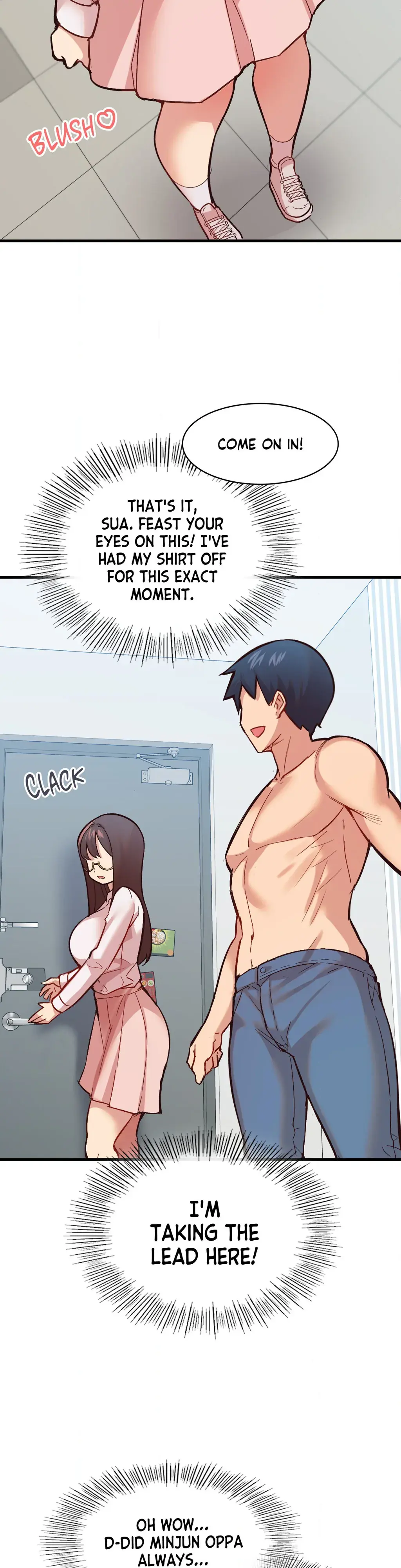 Read Playing On Hard Mode chapter 4 image 27 on Lezhin